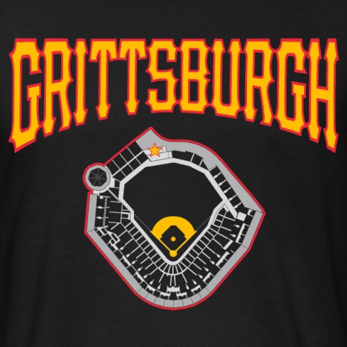 Grittsburgh (Pirates Bullpen) - Fitted Cotton/Poly T-Shirt by Next Level