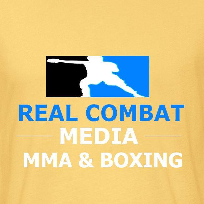 RCM MMA & BOXING Light Blue White Text
