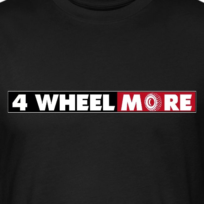 4 Wheel More Rectangle Logo