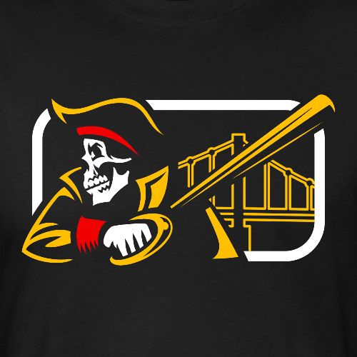 Pirates of the Allegheny - Men’s Fitted Poly/Cotton T-Shirt