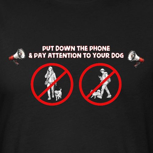 How Not To Walk Your Dog - Unisex Poly/Cotton T-Shirt