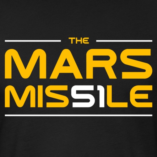 The Mars Missile - Fitted Cotton/Poly T-Shirt by Next Level