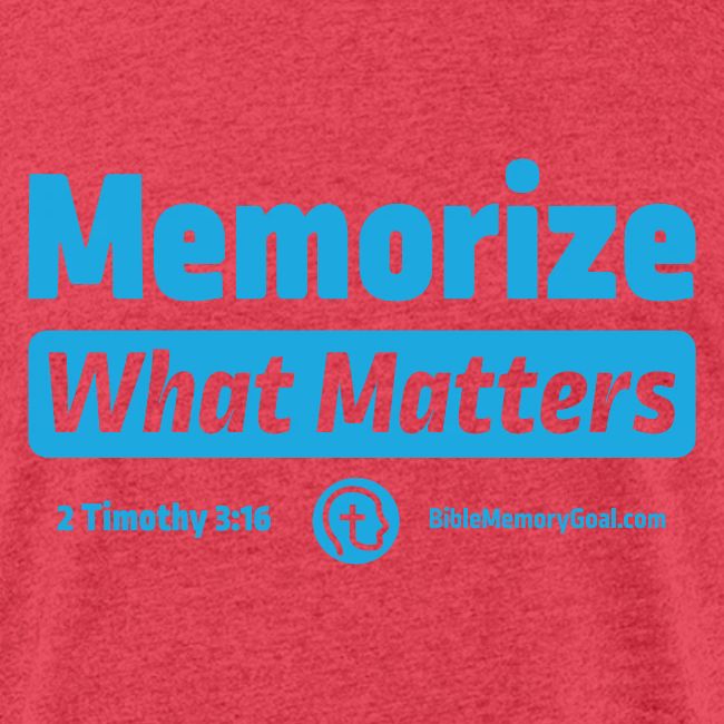 Alternate Design "Memorize What Matters"