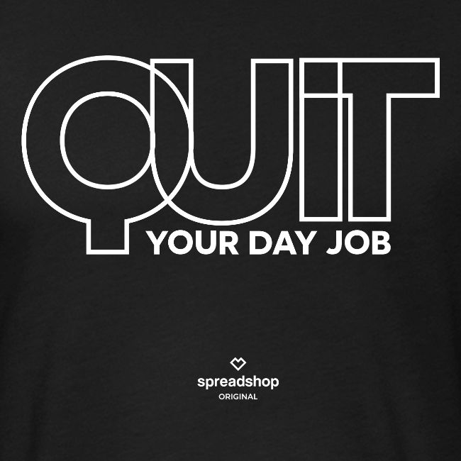 Quit in white