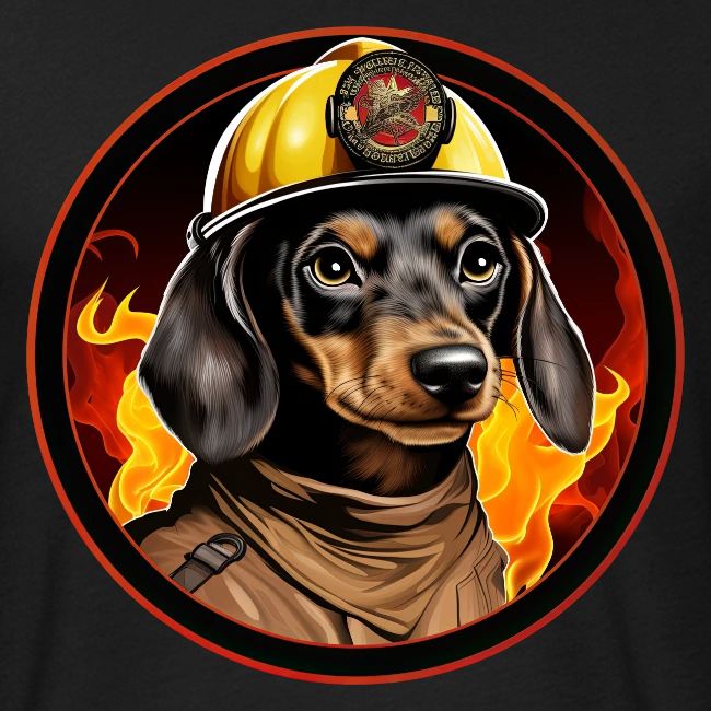 Firefighter Dachshund