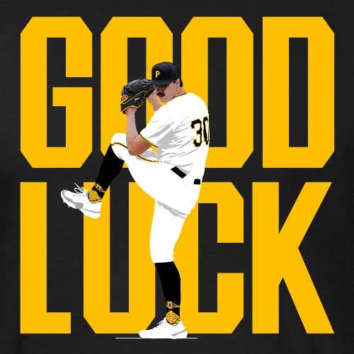 GOOD LUCK - Men’s Fitted Poly/Cotton T-Shirt