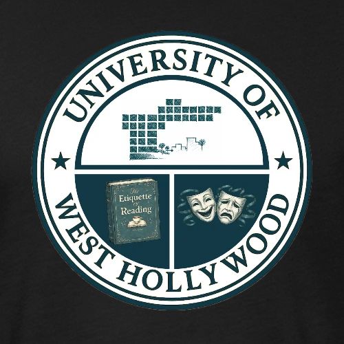 University of WeHo - Unisex Poly/Cotton T-Shirt