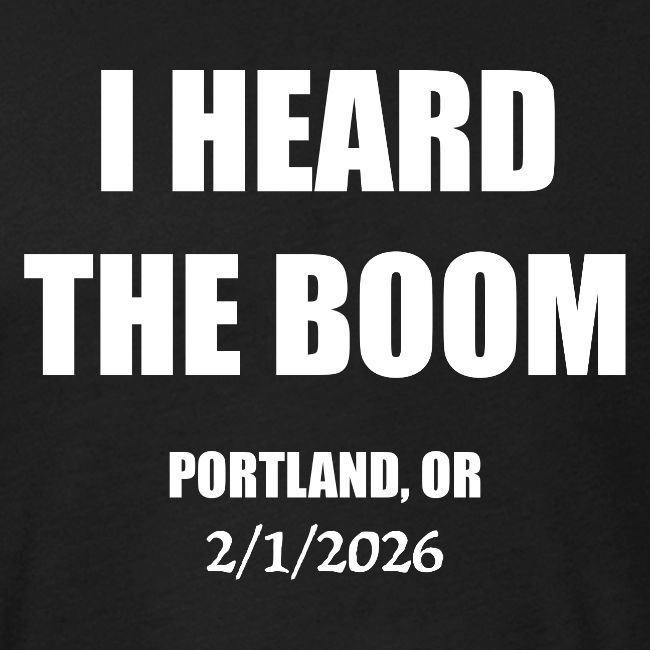 I HEARD THE BOOM