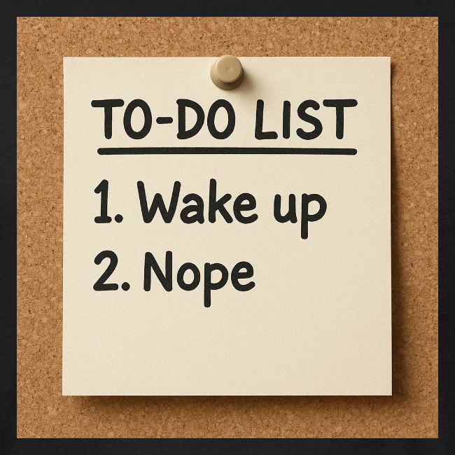 Humorous To Do List