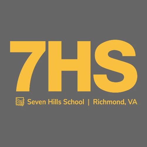 7HS logo - Unisex Poly/Cotton T-Shirt