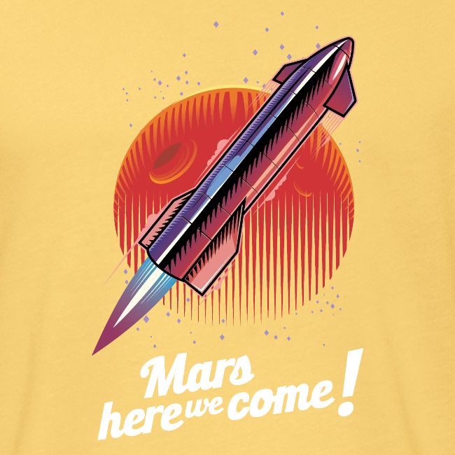 Mars Here We Come - Dark