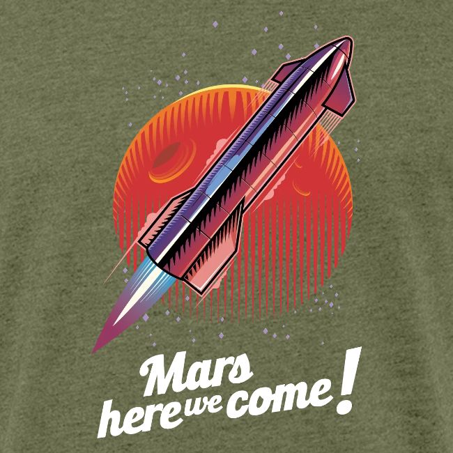 Mars Here We Come - Dark