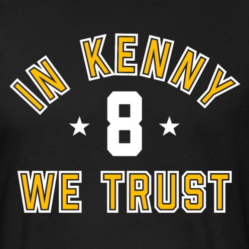 In Kenny We Trust - Fitted Cotton/Poly T-Shirt by Next Level
