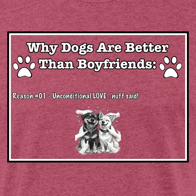 Why Dogs Better Than Boyfriends: 01 Love