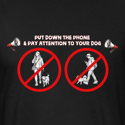 Put That Phone AWAY!! - Unisex Poly/Cotton T-Shirt