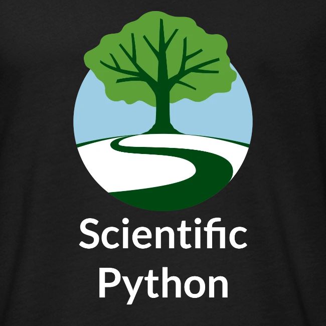 scientific python full color logo