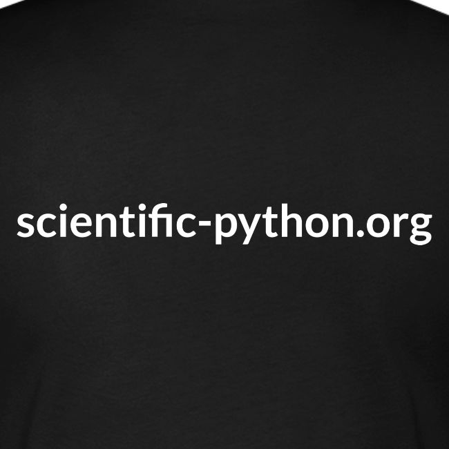 scientific python full color logo