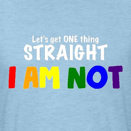 I Am Not... - Unisex Poly/Cotton T-Shirt