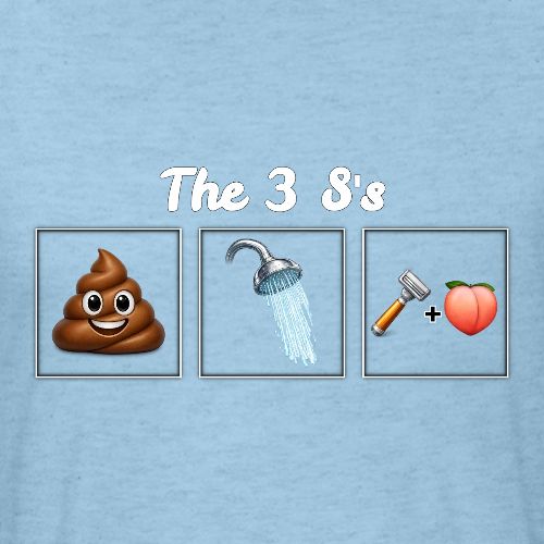 The 3 S's - Unisex Poly/Cotton T-Shirt
