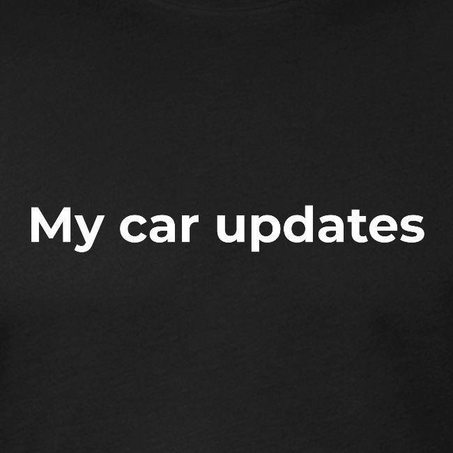 My car updates