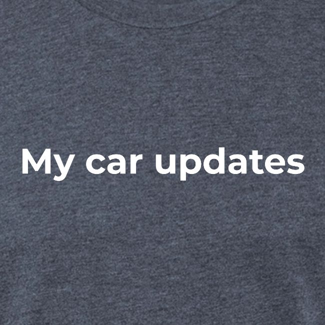 My car updates