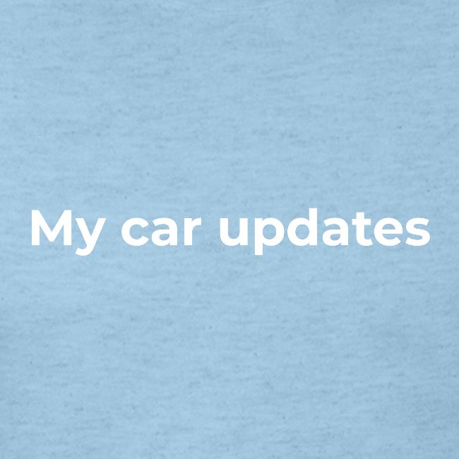 My car updates