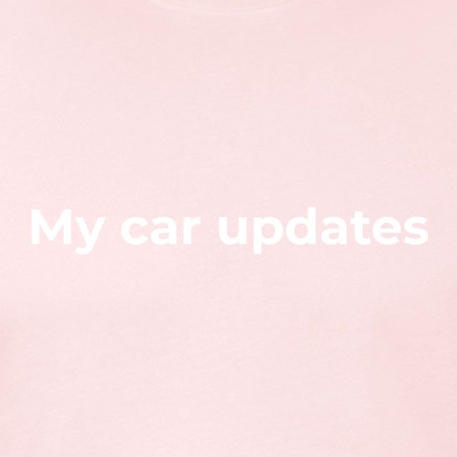 My car updates