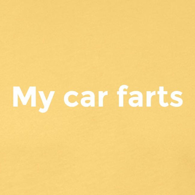 My car farts