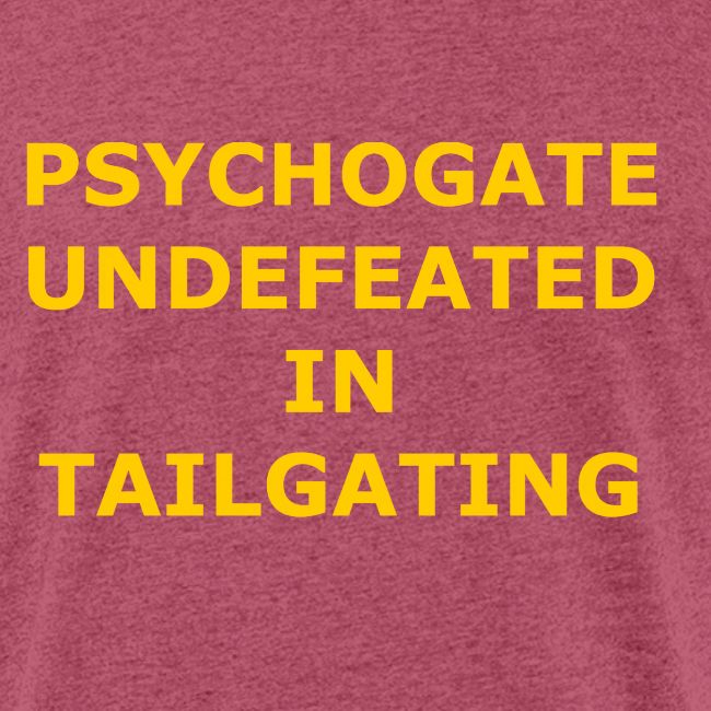Undefeated In Tailgating