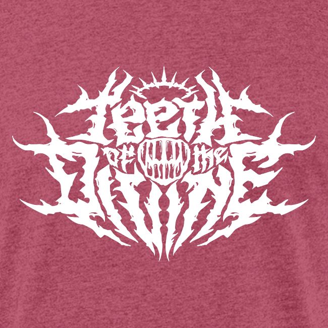 Teeth Of The Divine Logo WHITE