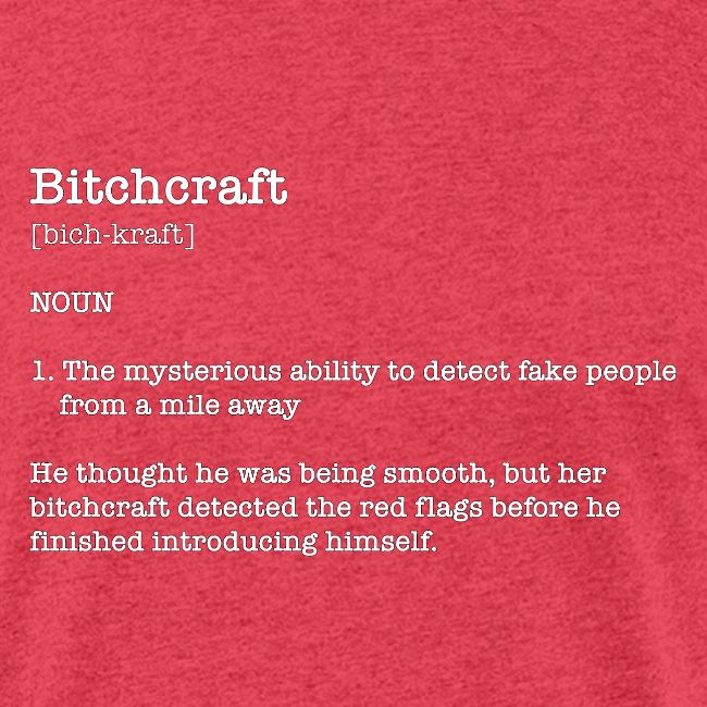 Bitchcraft