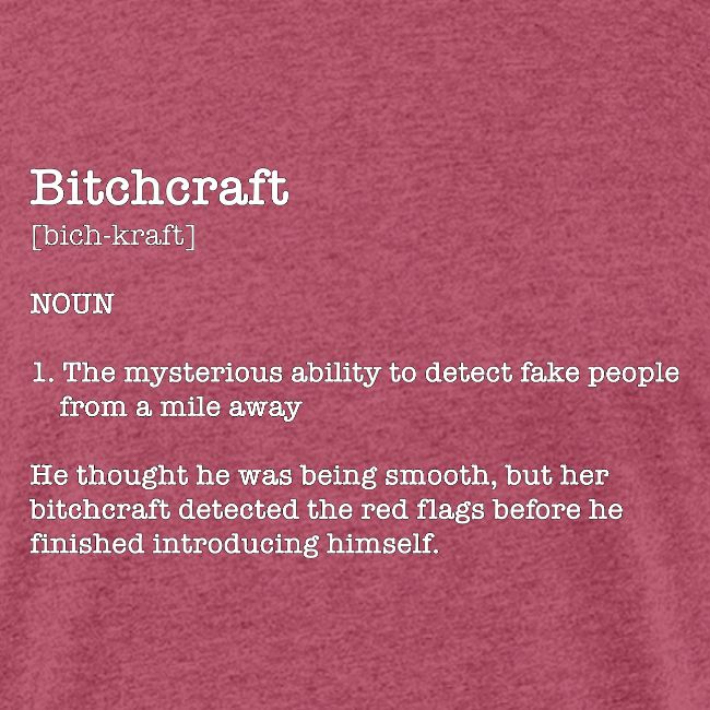 Bitchcraft