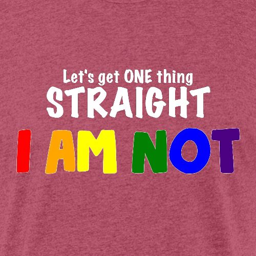 I Am Not... - Unisex Poly/Cotton T-Shirt