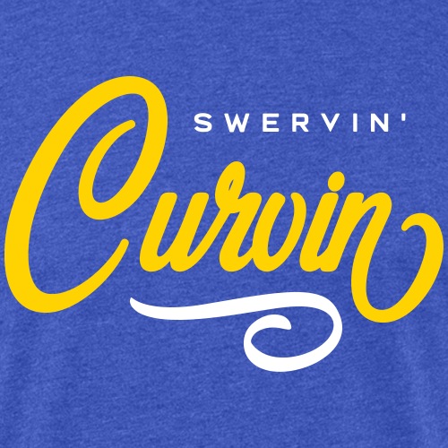 Swervin - Fitted Cotton/Poly T-Shirt by Next Level