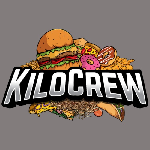 Katina Eats Kilos' KiloCrew - Men’s Fitted Poly/Cotton T-Shirt