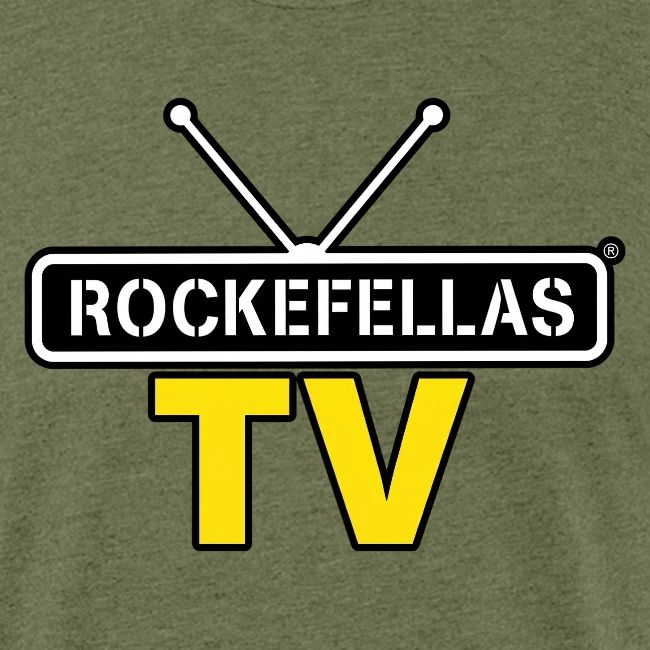Rockefellas TV Outlined Logo Tee