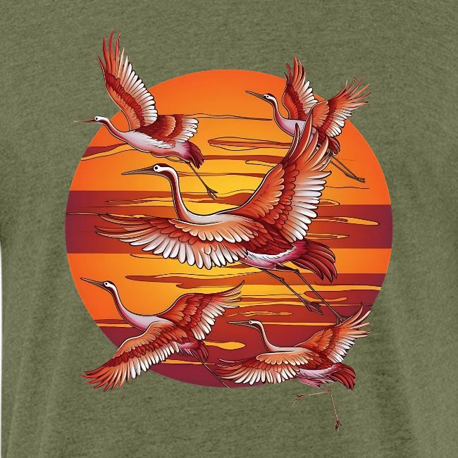 Japanese Cranes Migrating: Travel & Journey