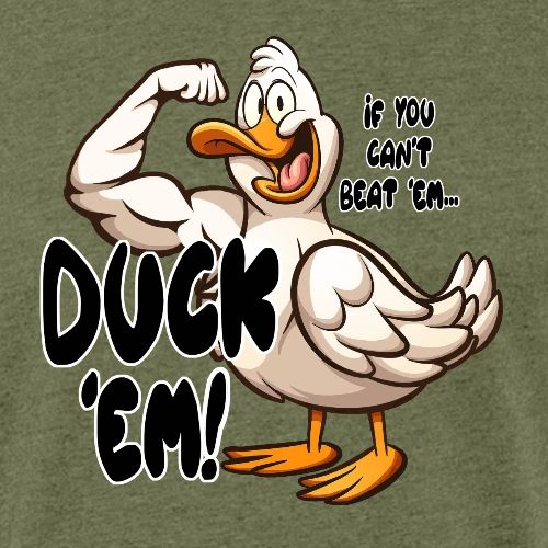 Quacker - Unisex Poly/Cotton T-Shirt