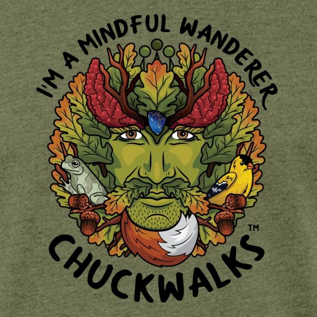 I'm A Mindful Wanderer -black text for light items