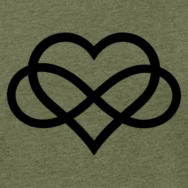 Infinity Heart (black)