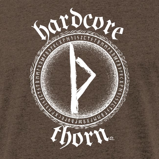 Hardcore Thorn (white design)