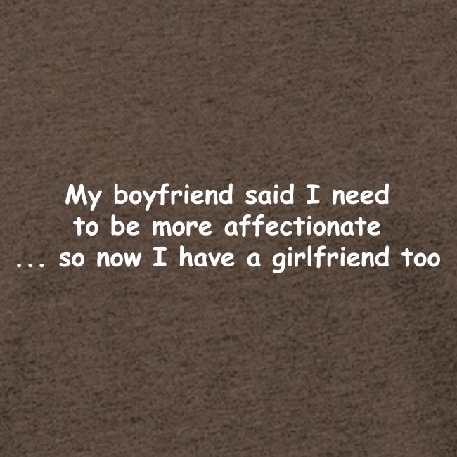Affectionate - Boyfriend & Girlfriend