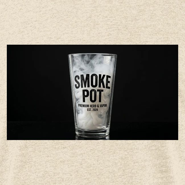 **Smoke Pot Glass TEE**