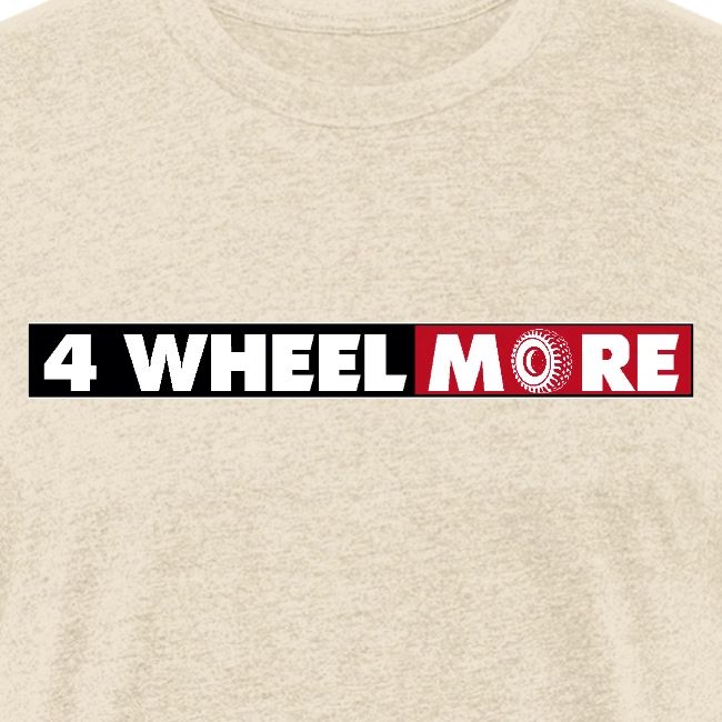 4 Wheel More Rectangle Logo