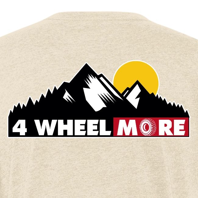 4 Wheel More Rectangle Logo