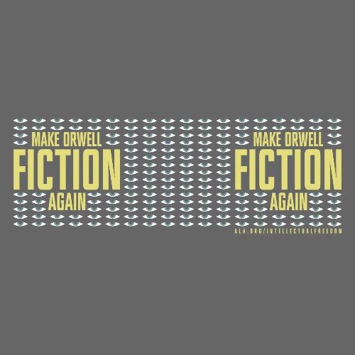 Make Orwell Fiction Again - Full Color Panoramic Mug