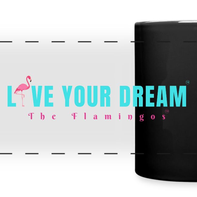 Live Your Dream w/Flamingo Bird