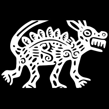 Aztec Monkey Ozomatli Aztec Calendar Tribal Tattoo' Dog | Spreadshirt