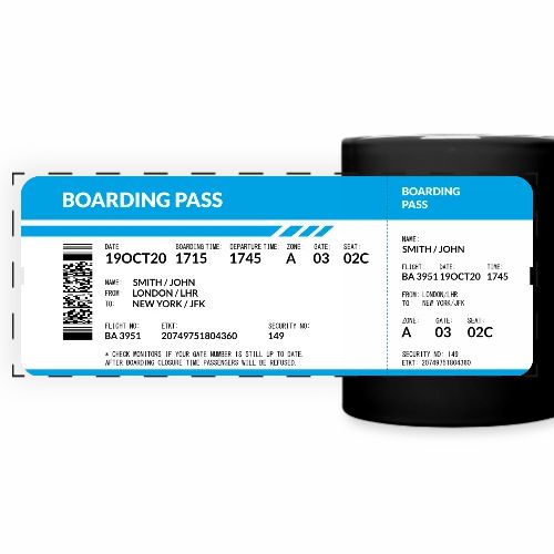 Boarding Pass - Full Color Panoramic Mug