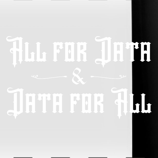 All for Data, Data for All (dark)